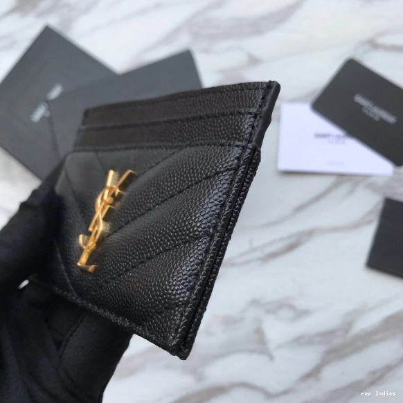 Rep ladies REP CARD YSL MATELASSÉ CASE CASSANDRE 0725